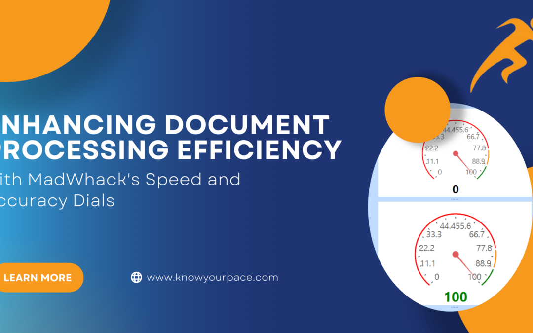 Enhancing Document Processing Efficiency with Speed and Accuracy Dials