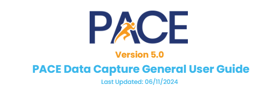 pace data capture general user guide