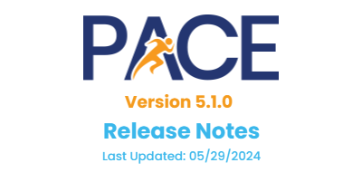 PACE Release Notes Version 5.1.0